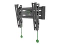 Miniatyrbild 5 av 5: Neomounts NM-W125 - Konsol - lutning - för LCD-display - svart - skärmstorlek: 10"-40" - väggmonterbar