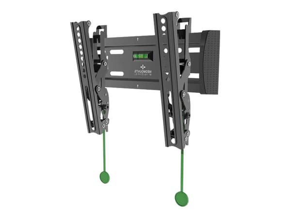 Neomounts NM-W125 - Konsol - lutning - för LCD-display - svart - skärmstorlek: 10"-40" - väggmonterbar