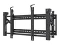 Miniatyrbild 3 av 5: Neomounts LED-VW2000BLACK - Fäste - för platt panel - låsbar - svart - skärmstorlek: 32"-75" - väggmonterbar