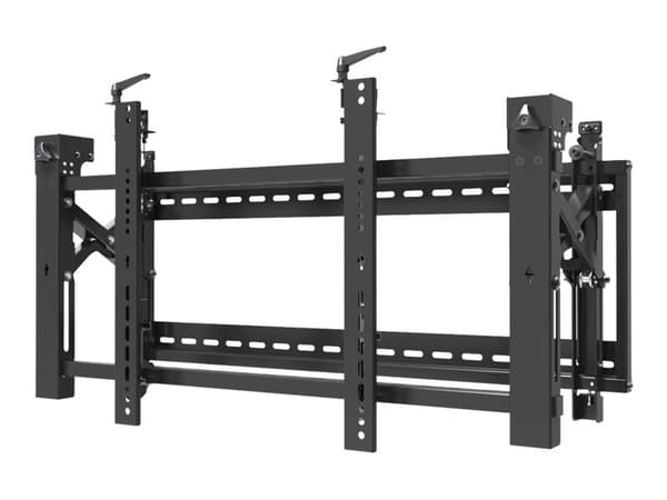 Neomounts LED-VW2000BLACK - Fäste - för platt panel - låsbar - svart - skärmstorlek: 32"-75" - väggmonterbar