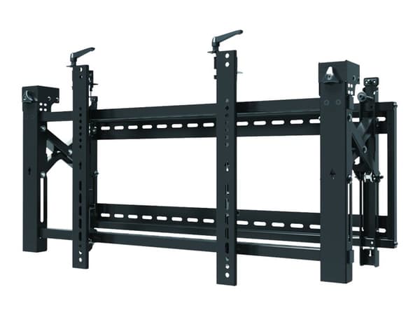 Neomounts LED-VW2000BLACK - Fäste - för platt panel - låsbar - svart - skärmstorlek: 32"-75" - väggmonterbar