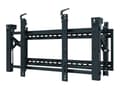 Miniatyrbild 1 av 5: Neomounts LED-VW2000BLACK - Fäste - för platt panel - låsbar - svart - skärmstorlek: 32"-75" - väggmonterbar