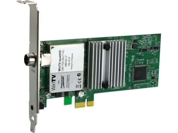 Hauppauge WinTV quadHD - Digital TV-mottagare - DVB-C, QAM, DVB-T2 - HDTV - PCIe