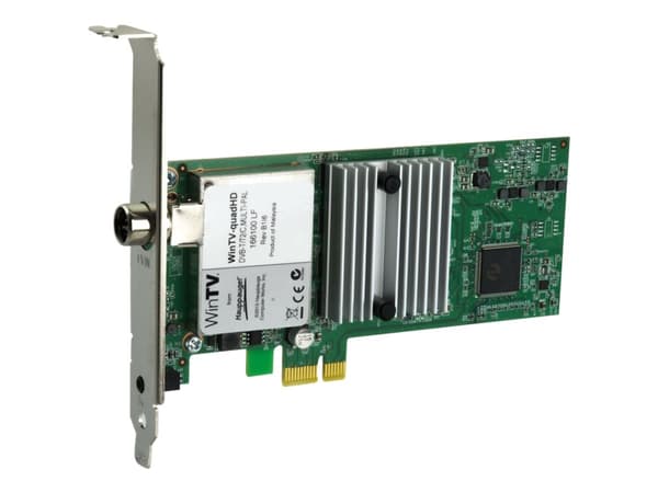 Hauppauge WinTV quadHD - Digitaalinen TV-viritin - DVB-C, QAM, DVB-T2 - HDTV - PCIe