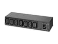 Miniatyrbilde 5 av 5: APC Basic Rack PDU AP6015A - Strømfordelerenhet (kan monteres i rack) - AC 100/120/200/208/230/240 V - inngang: IEC 60320 C14 - utgangskontakter: 8 (