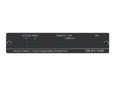 Kramer DigiTOOLS VS-211H2 2x1 Automatic 4K UHD HDMI Standby Switcher - Video/audio switch - 2 x HDMI - stasjonær