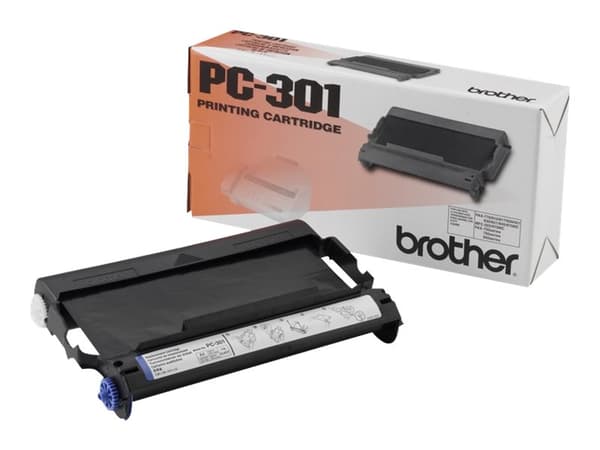 Brother PC301 - Svart - skriverbånd - for Brother MFC-970, MFC-970MC; IntelliFAX 750, 770, 775, 775SI, 870MC, 875MC, 885MC