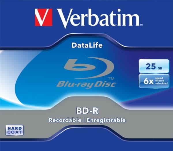 Verbatim DataLife - 5 x BD-R - 25 GB 6x - CD-eske