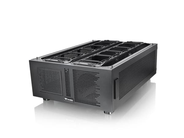 Thermaltake Core P200, PC, SPCC, Musta, 120,140,200 mm, Thermaltake W200, 475 mm