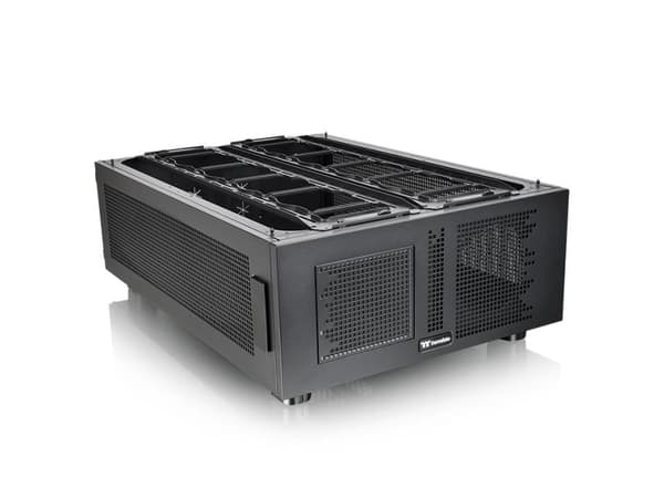 Thermaltake Core P200, PC, SPCC, Musta, 120,140,200 mm, Thermaltake W200, 475 mm