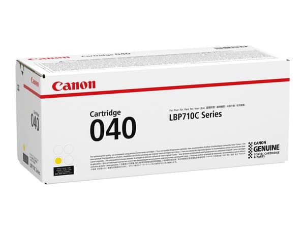 Canon 040 - Gul - original - tonerpatron - for imageCLASS LBP712Cdn