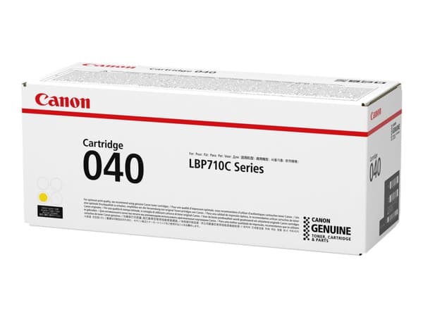 Canon 040 - Gul - original - tonerpatron - for imageCLASS LBP712Cdn