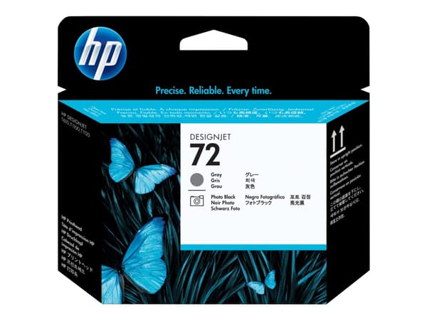 HP 72 - Grå, fotosort - skriverhode - for DesignJet T1100, T1100ps, T1200, T1200ps, T1300, T610, T620, T770, T790