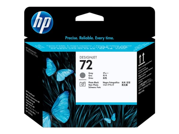 HP 72 - Grå, fotosort - skriverhode - for DesignJet T1100, T1100ps, T1200, T1200ps, T1300, T610, T620, T770, T790
