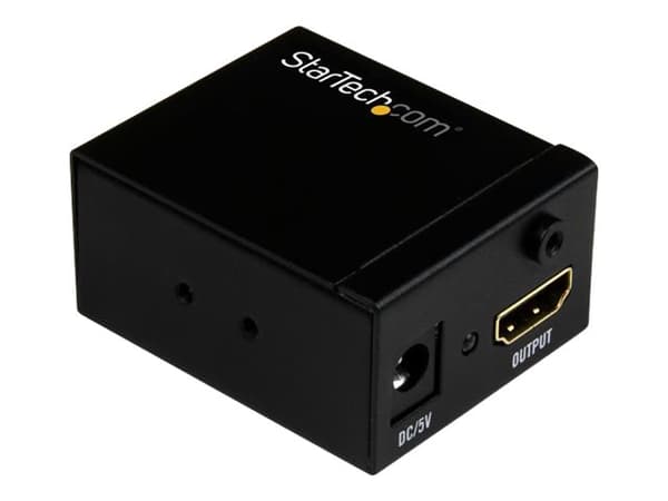 StarTech.com HDBOOST AV-forlenger AV-forsterker Sort