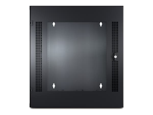 APC NetShelter WX Wall-Mount Enclosure 13U Glass Door Black, Seinään asennettava laitekehikko, 13U, 90 kg, 42,7 kg, Musta
