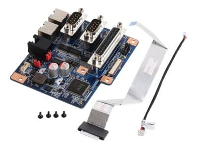 Shuttle POS01 - Serielt / parallelt panel - DB-9, DB-25, RJ-45, kassaskuffsport Sort, Blå