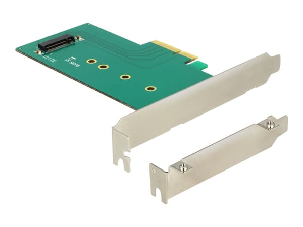 Delock PCI Express x4-kort > 1 x intern NVMe M.2 - Lagringskontroll - M.2-kort - lavprofil - PCIe 3.0 x4