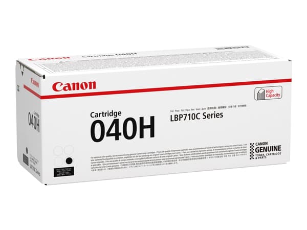 Canon 040 H - Høykapasitets - svart - original - tonerpatron - for imageCLASS LBP712Cdn