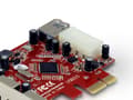 Pikkukuva 3 / 5: Conceptronic C4USB3EXI, PCIe, USB 3.2 Gen 1 (3.1 Gen 1), Punainen, Hopea, Kiina, VIA VL800, 4,8 Gbit/s