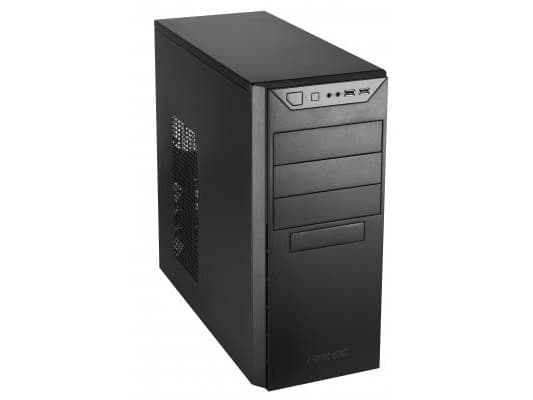 Antec VSK4000B-U2/U3, Työpöytä, PC, Musta, ATX, mikro ATX, Mini-ITX, Galvanoitu teräs, 31,8 cm
