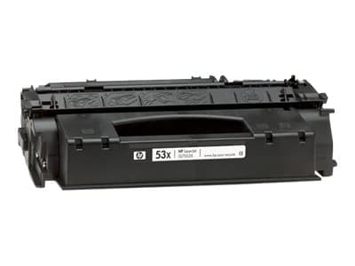 HP 53X - Høy ytelse - svart - original - LaserJet - tonerpatron (Q7553X) - for LaserJet M2727nf MFP, M2727nfs MFP, P2014, P2014n, P2015, P2015d, P201