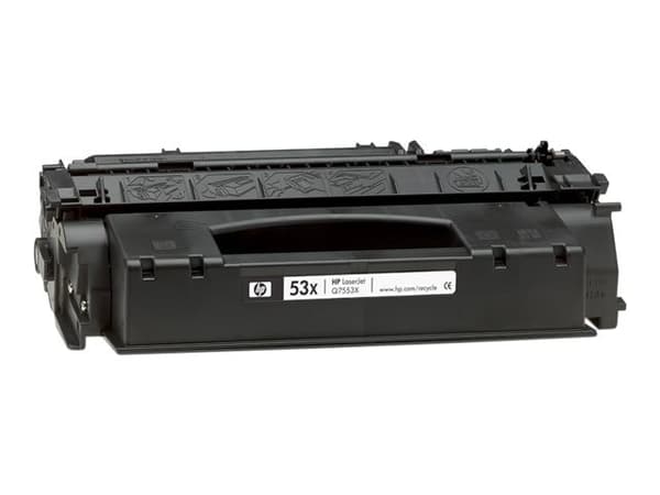 HP 53X - Høy ytelse - svart - original - LaserJet - tonerpatron (Q7553X) - for LaserJet M2727nf MFP, M2727nfs MFP, P2014, P2014n, P2015, P2015d, P201