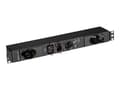 Miniatyrbilde 1 av 5: Eaton HotSwap MBP - Omløpssvitsj (kan monteres i rack) - AC 220-240 V - 3000 VA - utgangskontakter: 2 - 19"