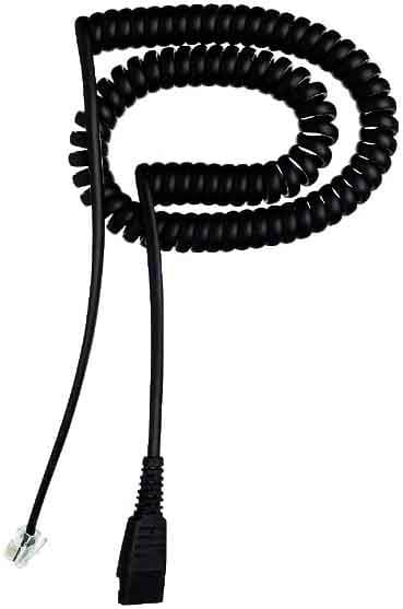 Jabra - Headset-kabel - Snabburkoppling till RJ-10 hane - 2 m