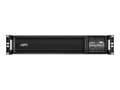 Miniatyrbilde 3 av 5: APC Smart-UPS SRT 3000VA RM - UPS (kan monteres i rack) - AC 208/230 V - 2700 watt - 3000 VA - USB - utgangskontakter: 10 - 2U - 19" - svart - for P/