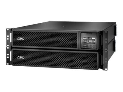 APC Smart-UPS SRT 3000VA RM - UPS (kan monteres i rack) - AC 208/230 V - 2700 watt - 3000 VA - USB - utgangskontakter: 10 - 2U - 19" - svart - for P/ Sort