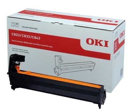 OKI - Svart - original - trommelsett - for C823dn, 823n, 833dn, 833n, 843dn