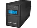 Miniatyrbilde 5 av 5: PowerWalker VI 850SE LCD/IEC, Linje-Interactive, 0,85 kVA, 480 W, Sinus, 170 V, 280 V