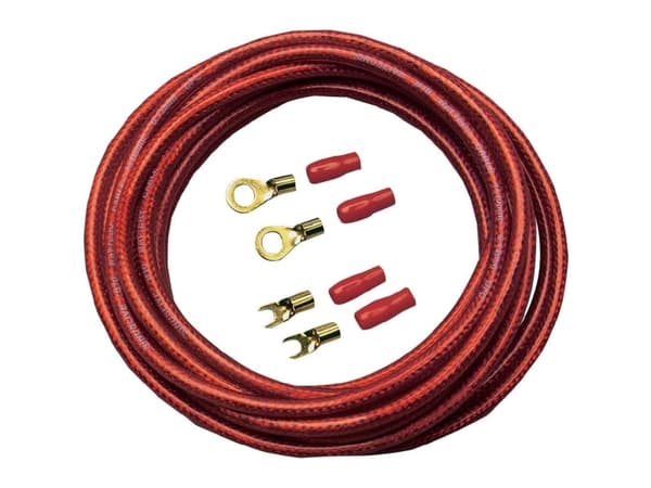 Sinuslive Car HiFi virtajohtosarja 10 mm² kullattu 10 mm²