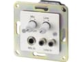 Miniatyrbild 2 av 5: Monacor PREAMP-1UP, Rotary volume control, Väggmonterad, Vit, 20 - 20000 hz, 0,4 V