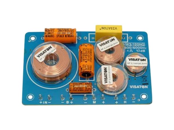 Visaton HW 3/120 NG, 3-veis system, 100 W, 160 W, 4 ohm (O), 800 - 5000 Hz, 12 dB/oktav