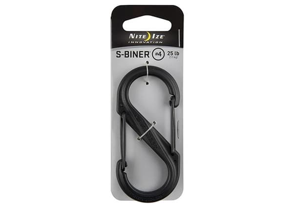NITE Ize NI-SBP4-03-01BG Karabinhage S-Biner Gr. 4 88 mm x 38 mm x 8 mm 1 stk