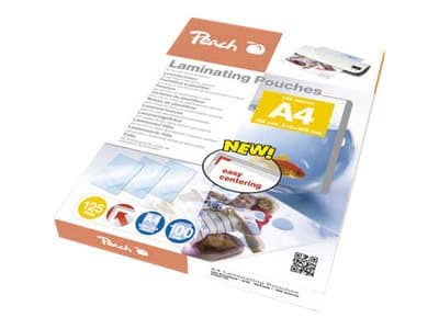 Peach lamineringsposer A4 125mic Glossy PP525-02 100PK