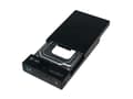 Miniatyrbilde 3 av 5: LogiLink UA0276, HDD-kabinett, 3.5", SATA, Serial ATA II, Serial ATA III, 5 Gbit/s, USB-tilkobling, Sort