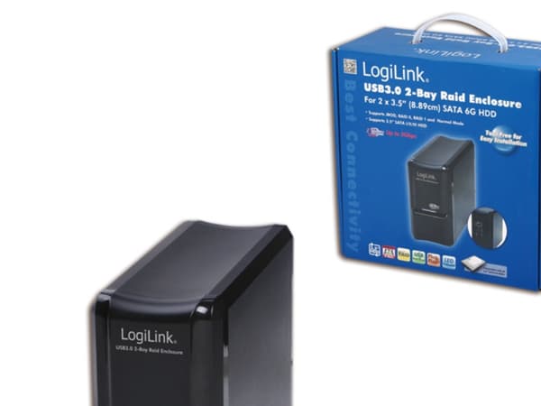 LogiLink UA0154, 3,5", SATA, Serial ATA II, Serial ATA III, 5 Gbit/sek.