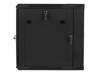 Lanberg - Rack skåp - väggmontering - svart, RAL 9004 - 12U - 19"