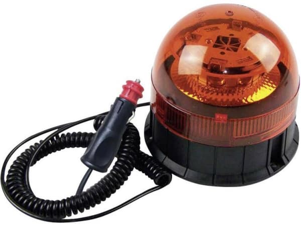 Berger & Schröter Rotorblink 20209 12 V, 24 V via ledningsnet Sugefod, Skruemontering, Magnet-montering Orange