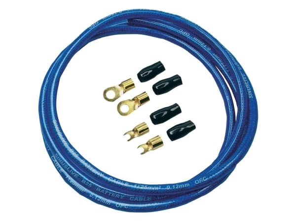 Sinuslive Car HiFi virtajohtosarja 25 mm² kullattu 25 mm²