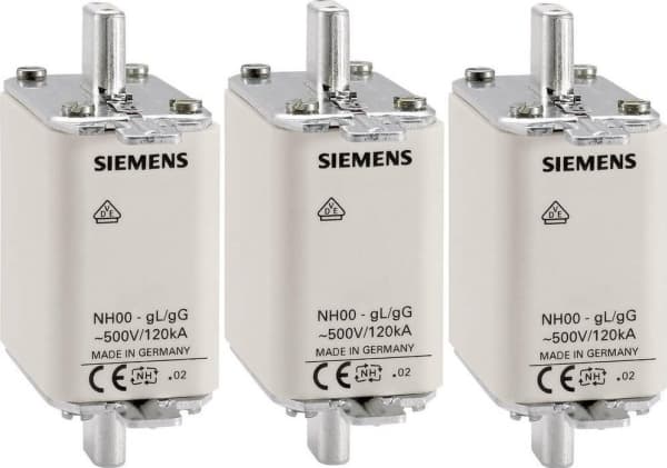 Siemens 3NA3812, 1 styck, 65 mm, 62 mm, 84 mm, 130 g