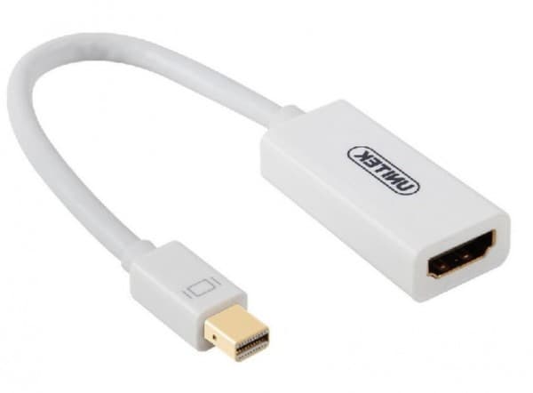Unitek Y-6331 - Video adapter - Mini DisplayPort hann til HDMI hunn - 4K-støtte