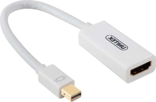 Unitek Y-6331 - Video adapter - Mini DisplayPort hann til HDMI hunn - 4K-støtte