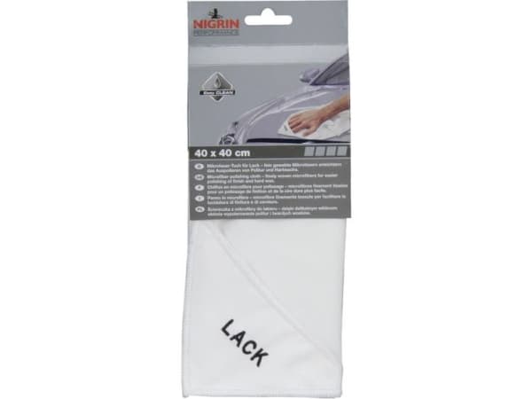 NIGRIN 71121 Lack Mikrofiberklud 1 stk (L x B) 40 cm x 40 cm