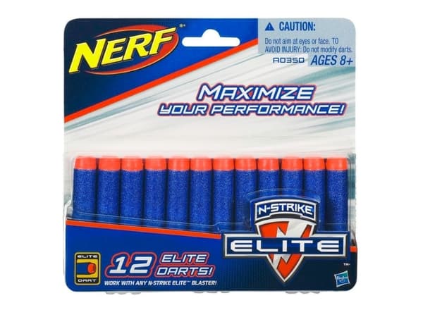 NERF N-Strike Elite - Genopfyldningspakke - 12 stk.