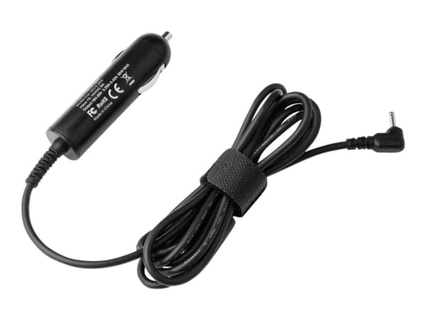CoreParts - Bilstrømadapter - 65 watt - for Acer Aspire S5, S7, V3; Aspire E 15; Aspire V 13 Sort