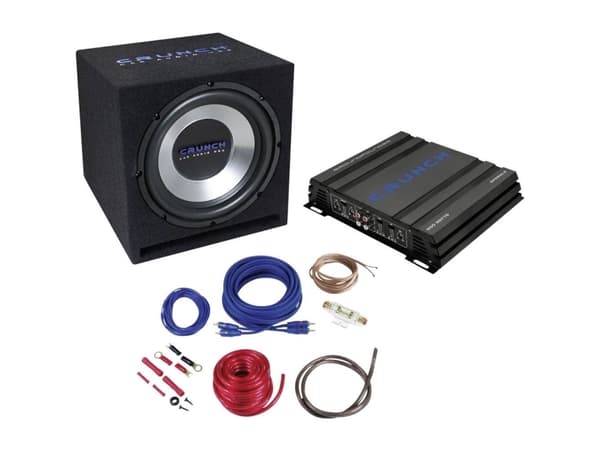 Crunch CBP1000, A/B, 4 kanaler, 500 W, 125 W, 70 W, 250 W